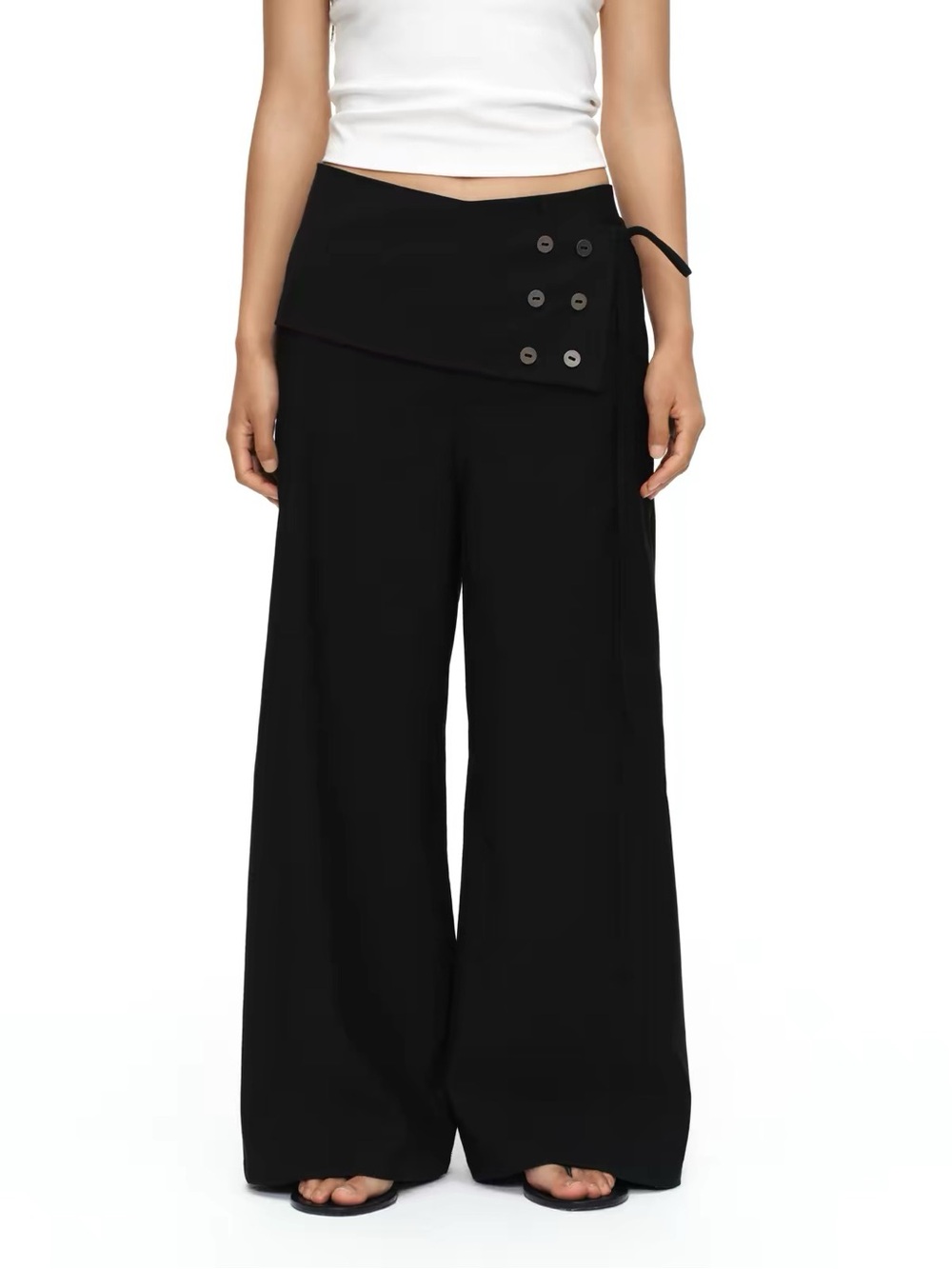 Oinimi Wrap Skirt Pant